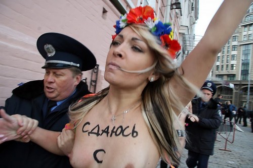 Femen protester