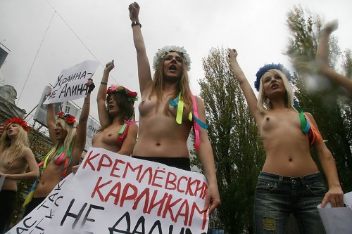 Femen protest