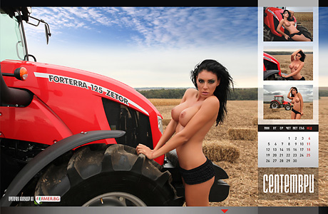 Bulgarian Erotic Farmers Calendar