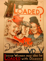 vintage VD poster Loaded