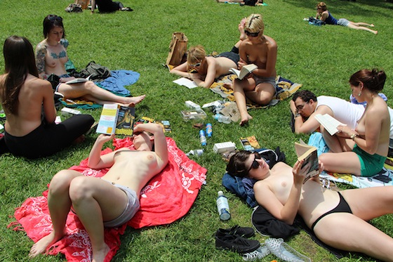 A great moment for literacy in America: Naked Girls Reading