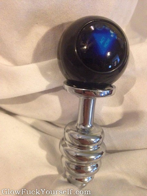 magic 8 ball butt plug